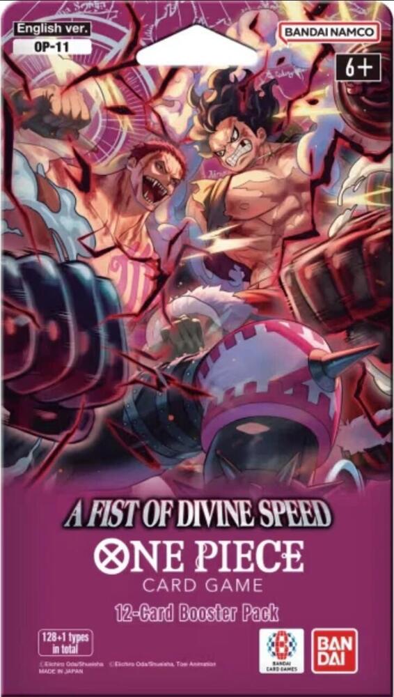 A Fist of Divine Speed Sleeved Booster Pack