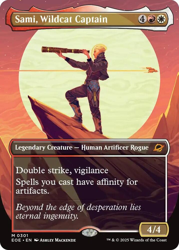 Sami, Wildcat Captain (Borderless) - #301