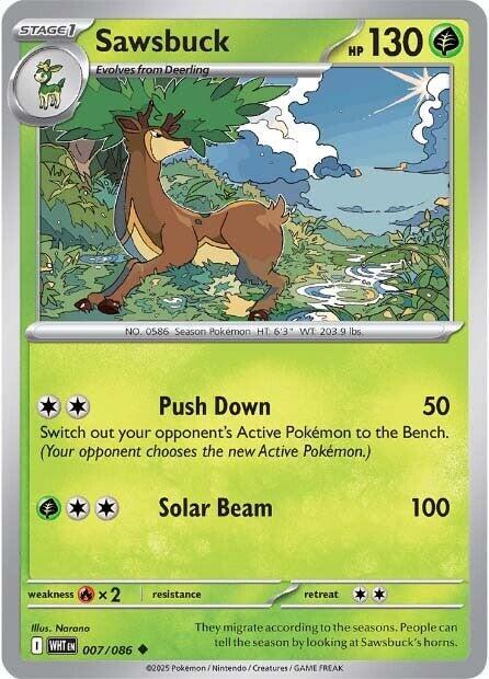 Sawsbuck - #007/086