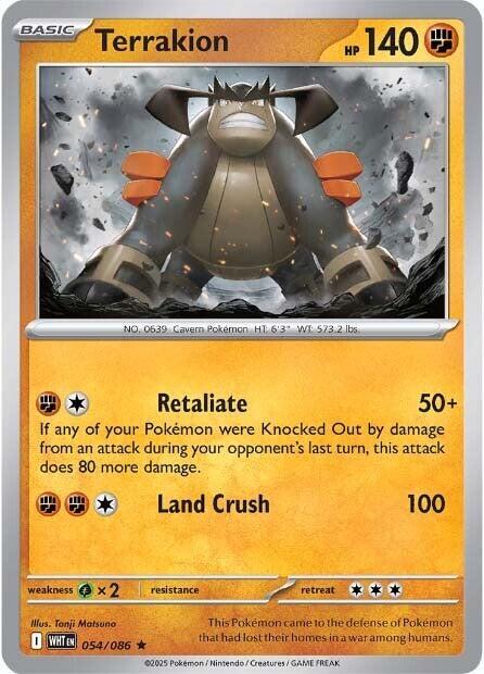 Terrakion - #054/086