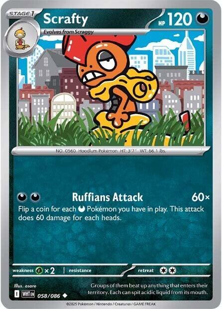 Scrafty - #058/086