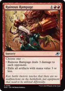 Ruinous Rampage - #158