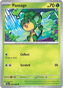 Pansage - #004/086