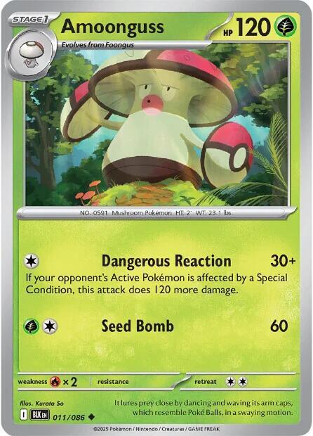 Amoonguss - #011/086