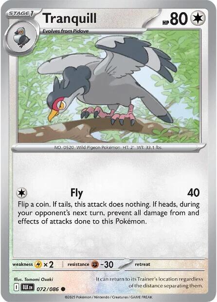 Tranquill - #072/086