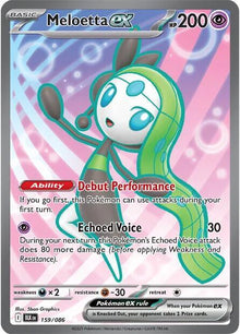 Meloetta ex - 159/086 - #159/086