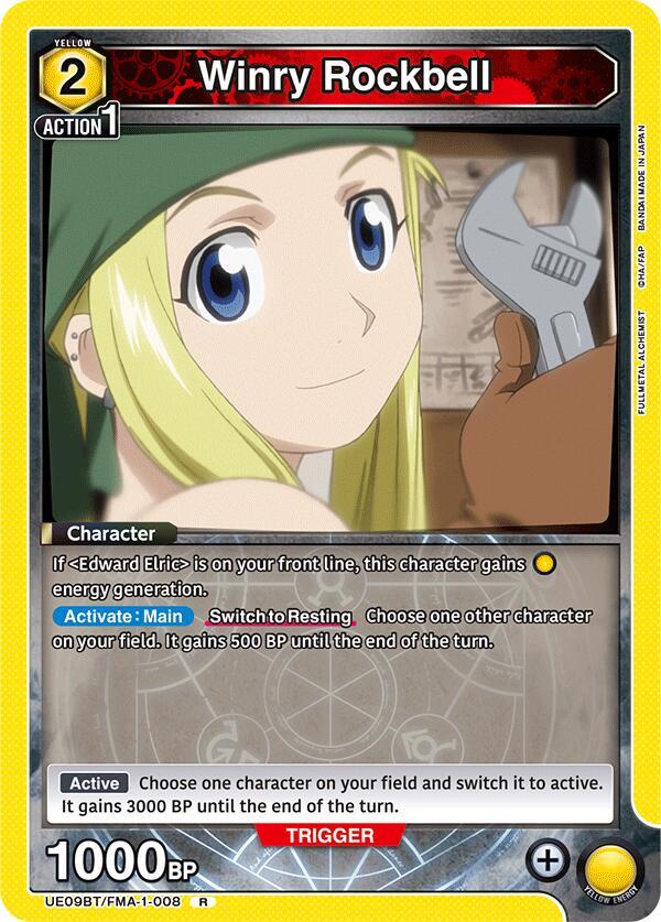 Winry Rockbell (008) - #UE09BT/FMA-1-008