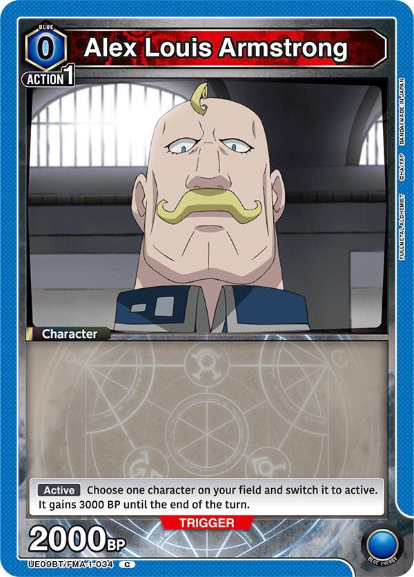 Alex Louis Armstrong (034) - #UE09BT/FMA-1-034