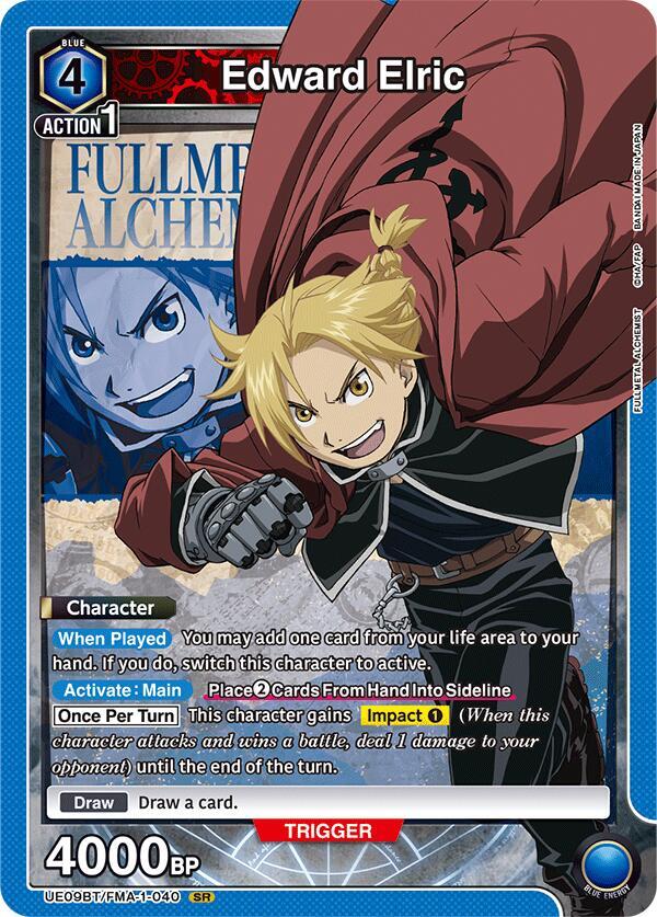 Edward Elric (040) - #UE09BT/FMA-1-040