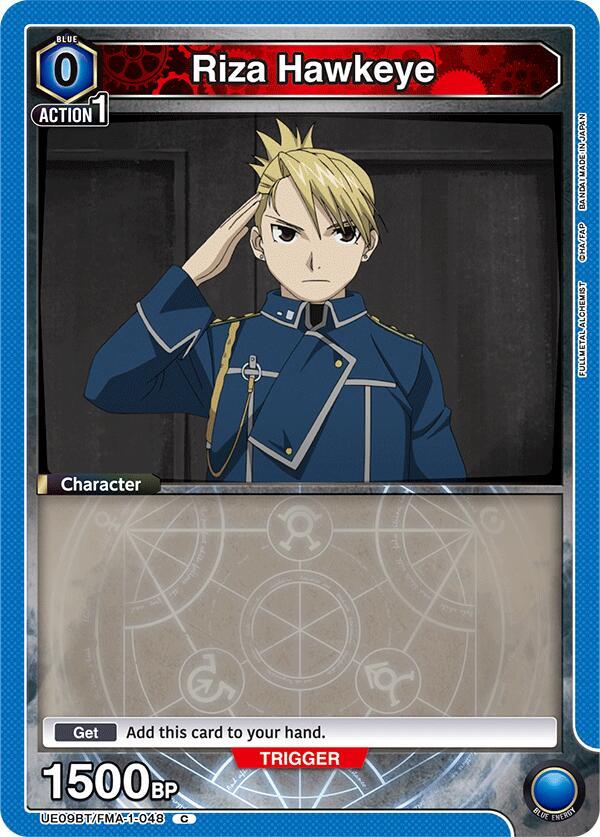 Riza Hawkeye (048) - #UE09BT/FMA-1-048