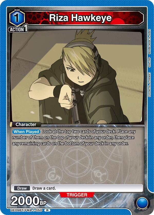 Riza Hawkeye (050) - #UE09BT/FMA-1-050