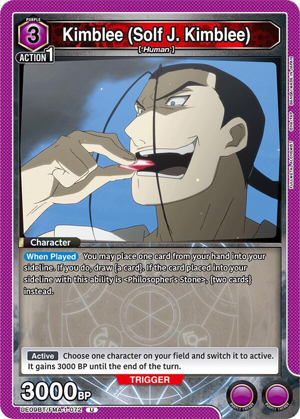 Kimblee (Solf J. Kimblee) (072) - #UE09BT/FMA-1-072