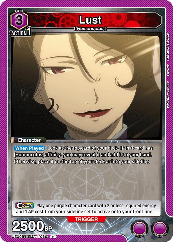 Lust (089) - #UE09BT/FMA-1-089