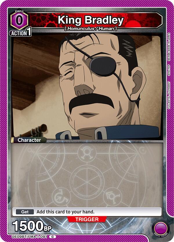 King Bradley (091) - #UE09BT/FMA-1-091