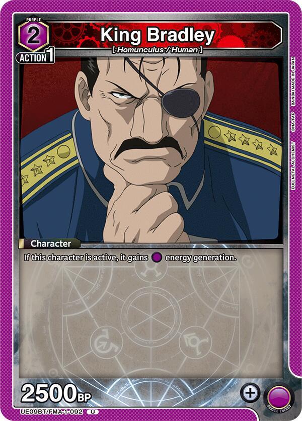 King Bradley (092) - #UE09BT/FMA-1-092