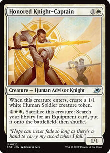 Honored Knight-Captain - #22
