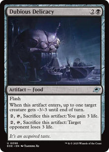 Dubious Delicacy - #96