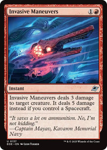 Invasive Maneuvers - #137