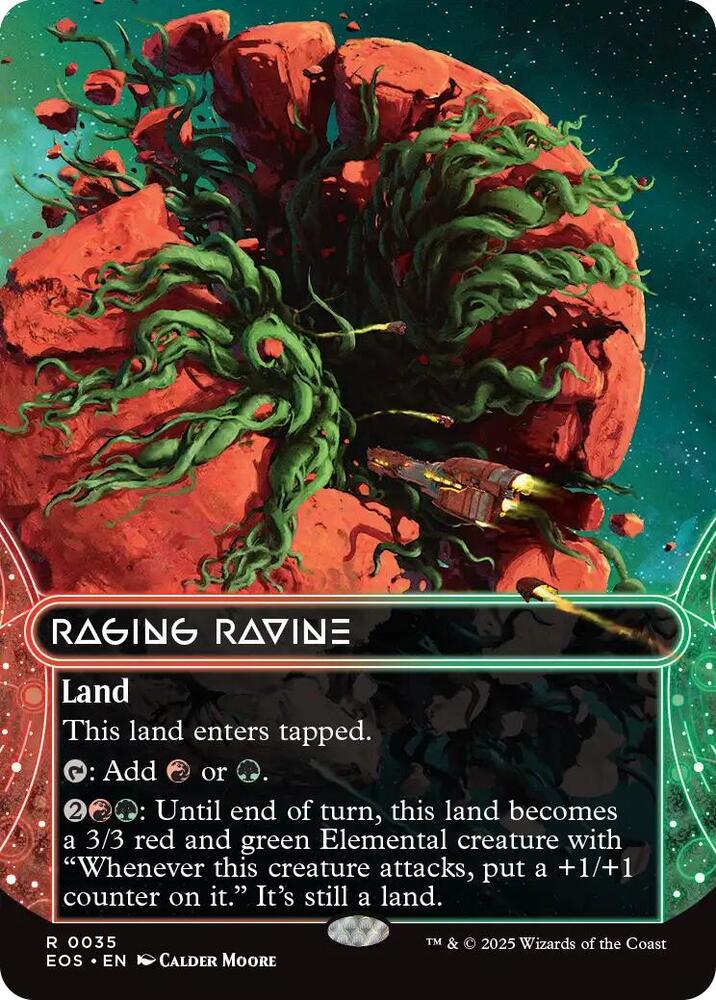 Raging Ravine (0035) (Borderless) #35
