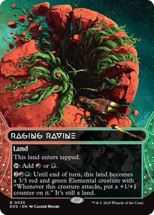 Raging Ravine (0035) (Borderless) #35