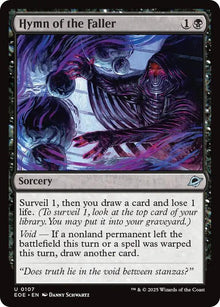 Hymn of the Faller - #107
