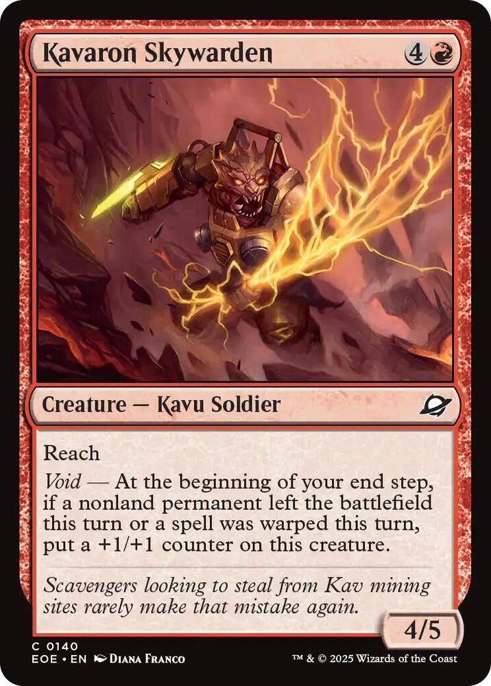 Kavaron Skywarden - #140
