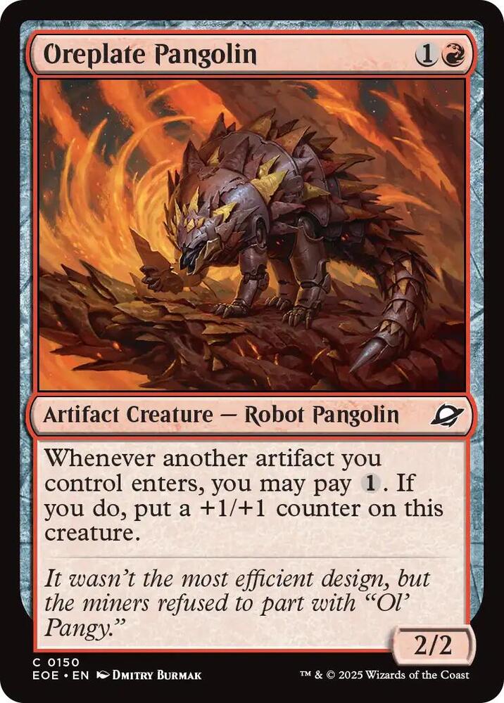 Oreplate Pangolin - #150