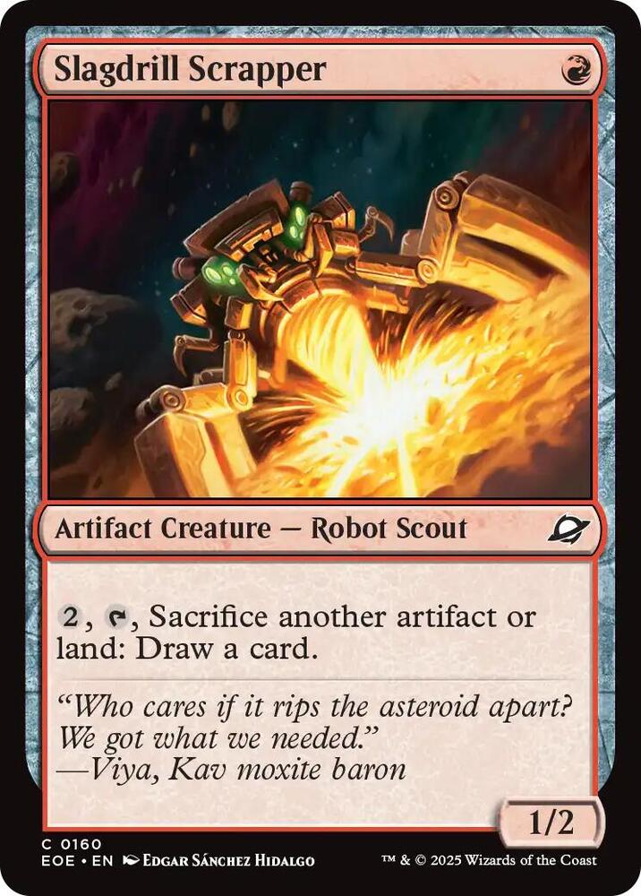 Slagdrill Scrapper - #160