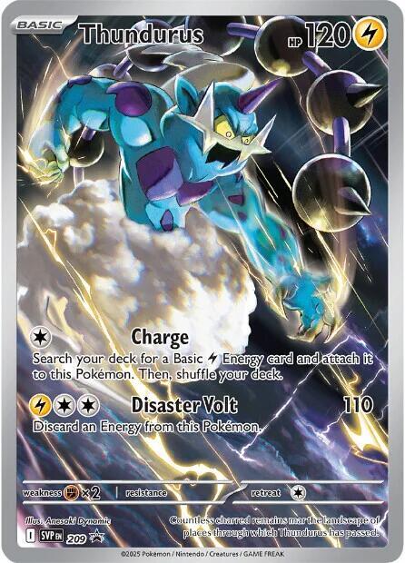Thundurus - 209 - #209