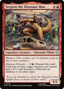 Stegron the Dinosaur Man - #95