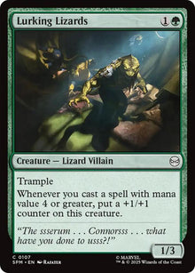 Lurking Lizards - #107