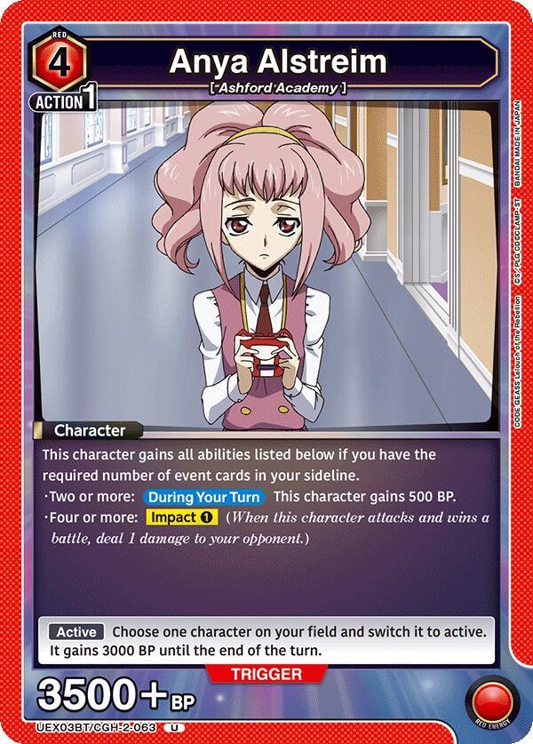 Anya Alstreim (063) #UEX03BT/CGH-2-063