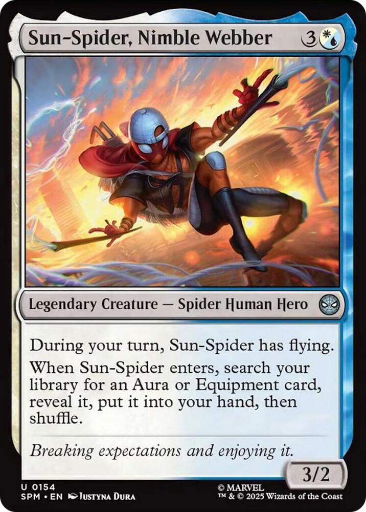 Sun-Spider, Nimble Webber - #154