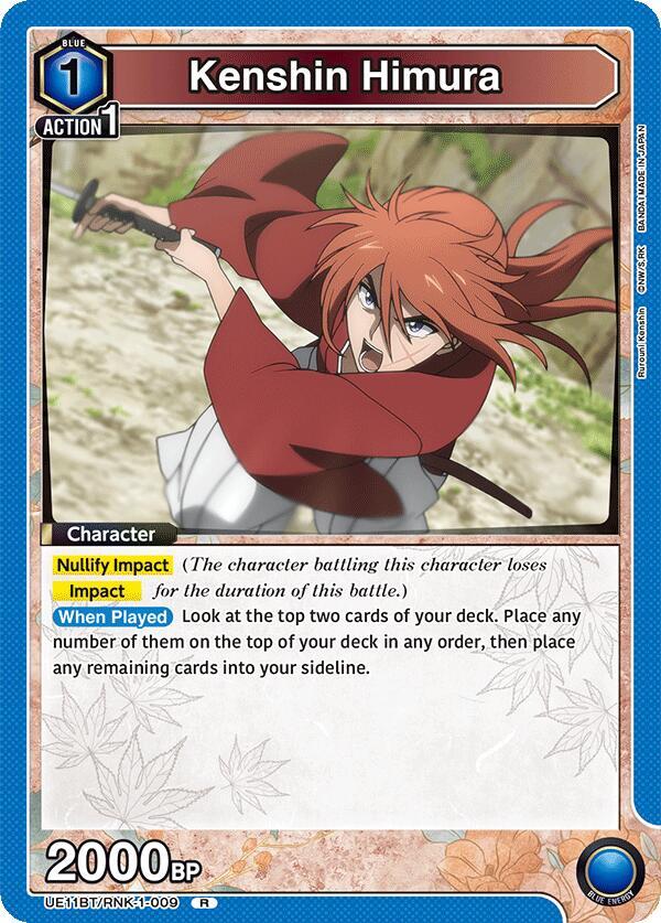 Kenshin Himura (009) - #UE11BT/RNK-1-009