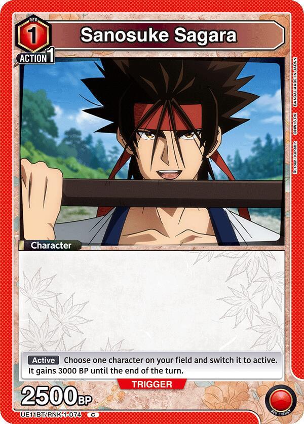 Sanosuke Sagara (074) - #UE11BT/RNK-1-074