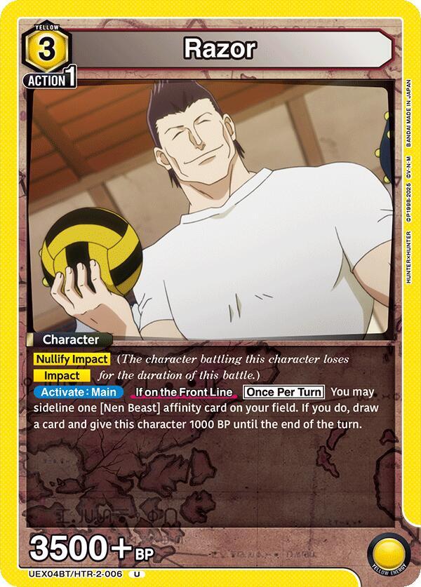 Razor (006) #UEX04BT/HTR-2-006