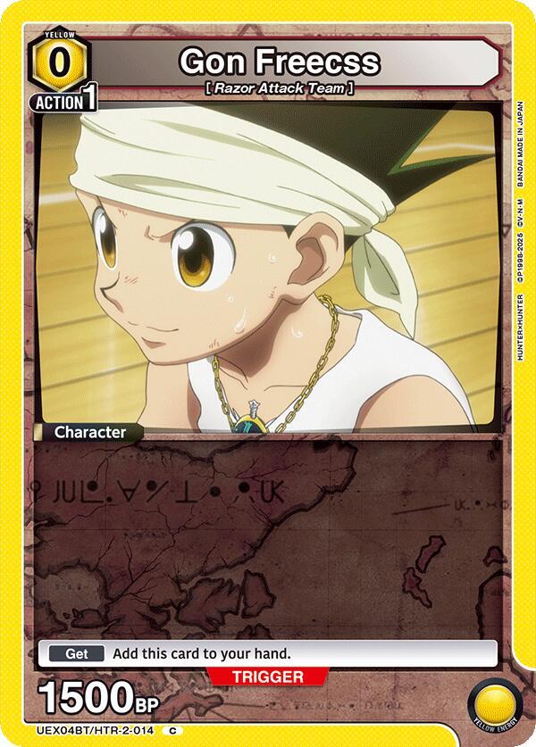 Gon Freecss (014) #UEX04BT/HTR-2-014