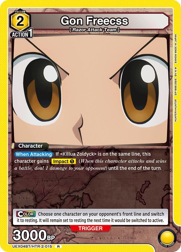 Gon Freecss (015) #UEX04BT/HTR-2-015