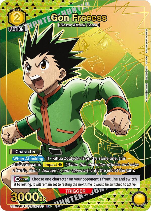 Gon Freecss (015) (R*) #UEX04BT/HTR-2-015
