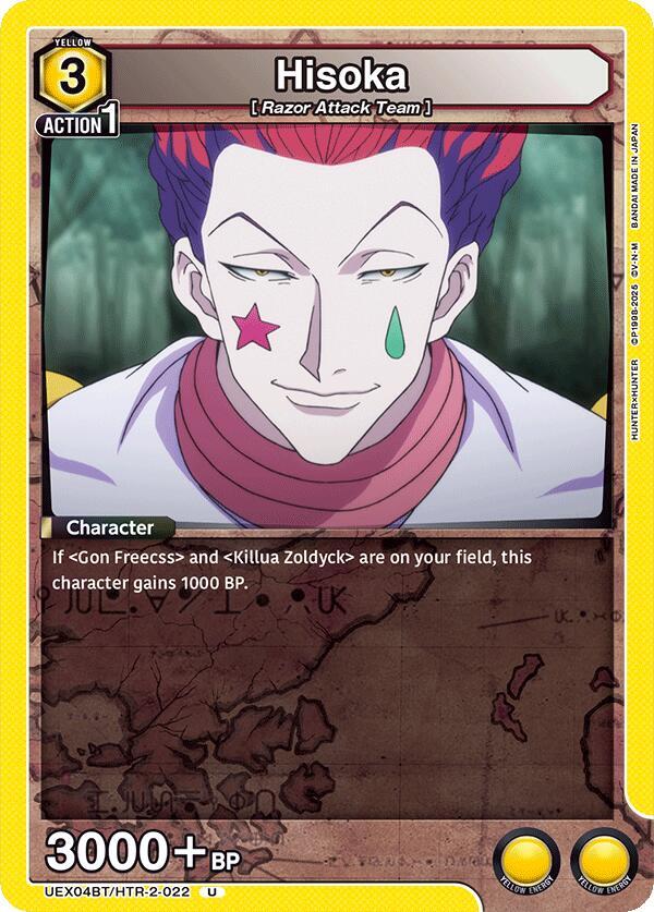 Hisoka (022) #UEX04BT/HTR-2-022
