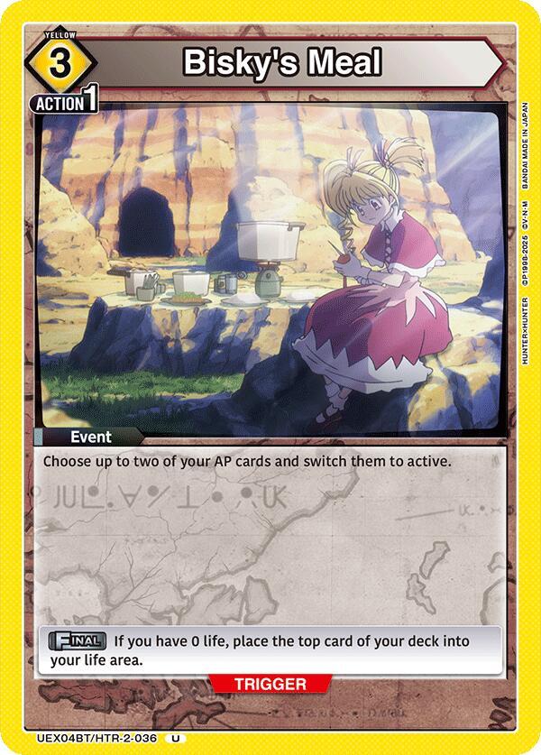 Bisky's Meal #UEX04BT/HTR-2-036