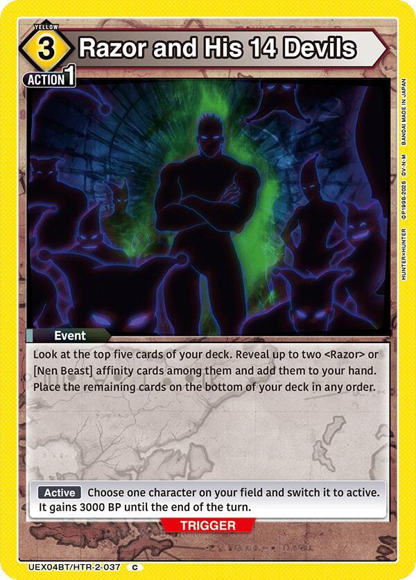 Razor and His 14 Devils #UEX04BT/HTR-2-037