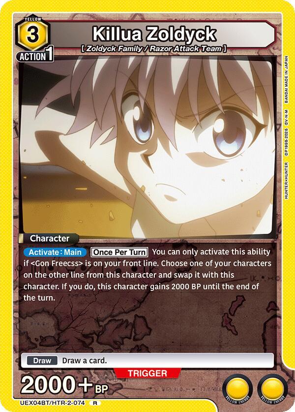 Killua Zoldyck (074) #UEX04BT/HTR-2-074