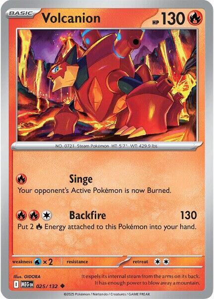 Volcanion - #025/132