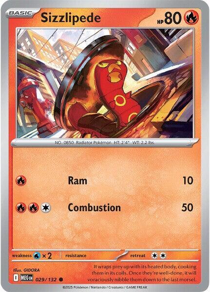 Sizzlipede - #029/132