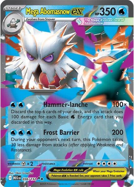Mega Abomasnow ex - #036/132