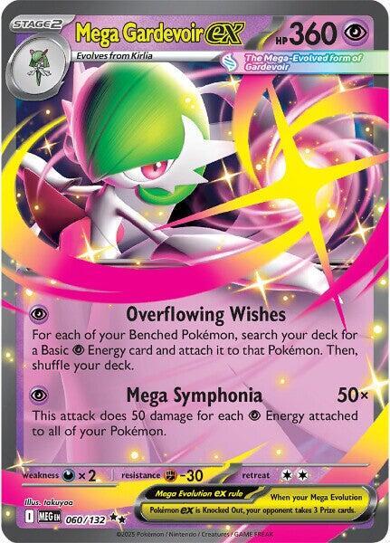 Mega Gardevoir ex - 060/132 - #060/132