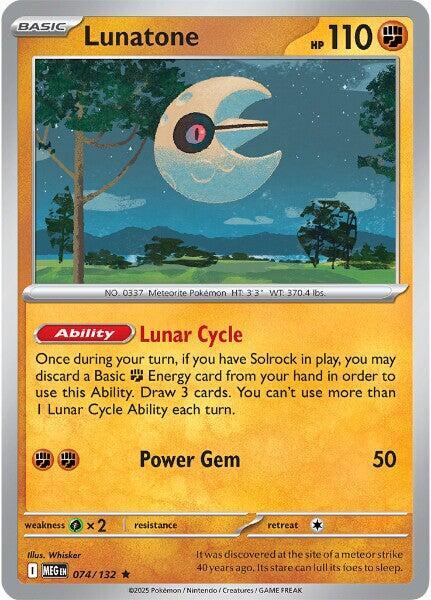 Lunatone - #074/132