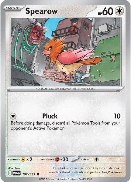 Spearow - #102/132