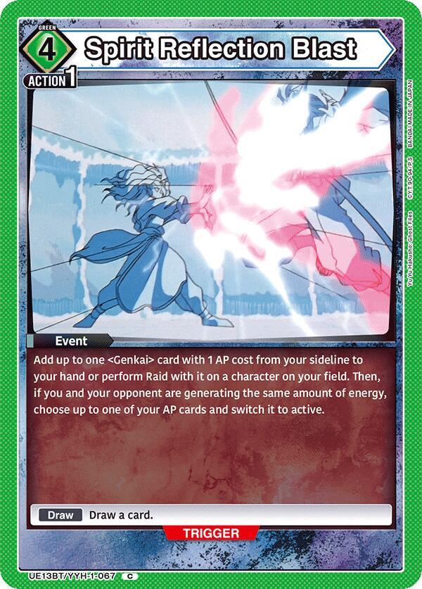 Spirit Reflection Blast - #UE13BT/YYH-1-067